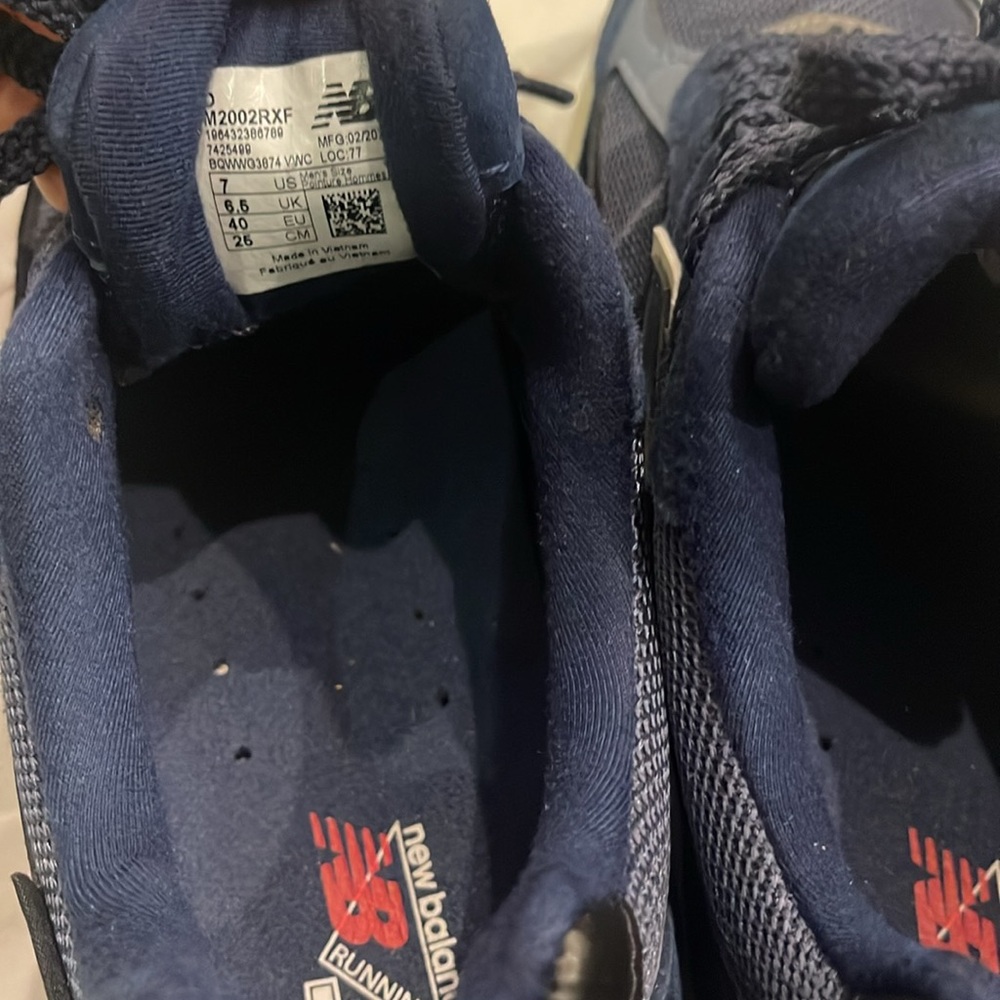 NEW BALANCE 2002R Navy Blue - Picture 4 of 4